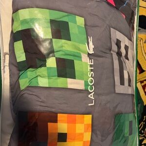 Minecraft Multi-Color Pixel-Print Comforter - youth Bedding